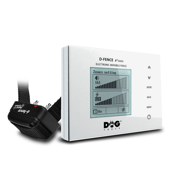 Elektronický neviditeľný plot Dogtrace d-fence 202 biely